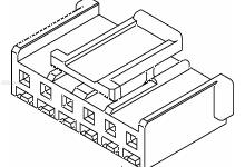 2.50mm Pitch Wire-to-Wire and Wire-to-Board Housing